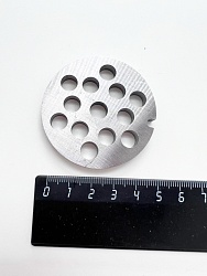 Решетка для мясорубки Moulinex/Tefal станд.(7,5мм) MS-5775632 зам. SS-989494 9999990042  MS010 0592 