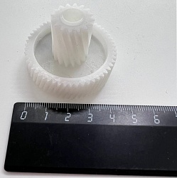 Шестерня для мясорубок Поларис косой зуб D=17,5мм/46мм PMG2005 PLR021 1540 7558