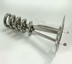 ТЭН VN081 1,5 кВт 220В фланец D112 мм (спираль)  01004