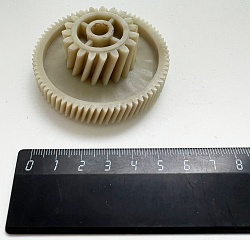 Шестерня для мясорубок Zelmer/Vitek малая D-32/62 косые ребра  9999990046  КХ7529
